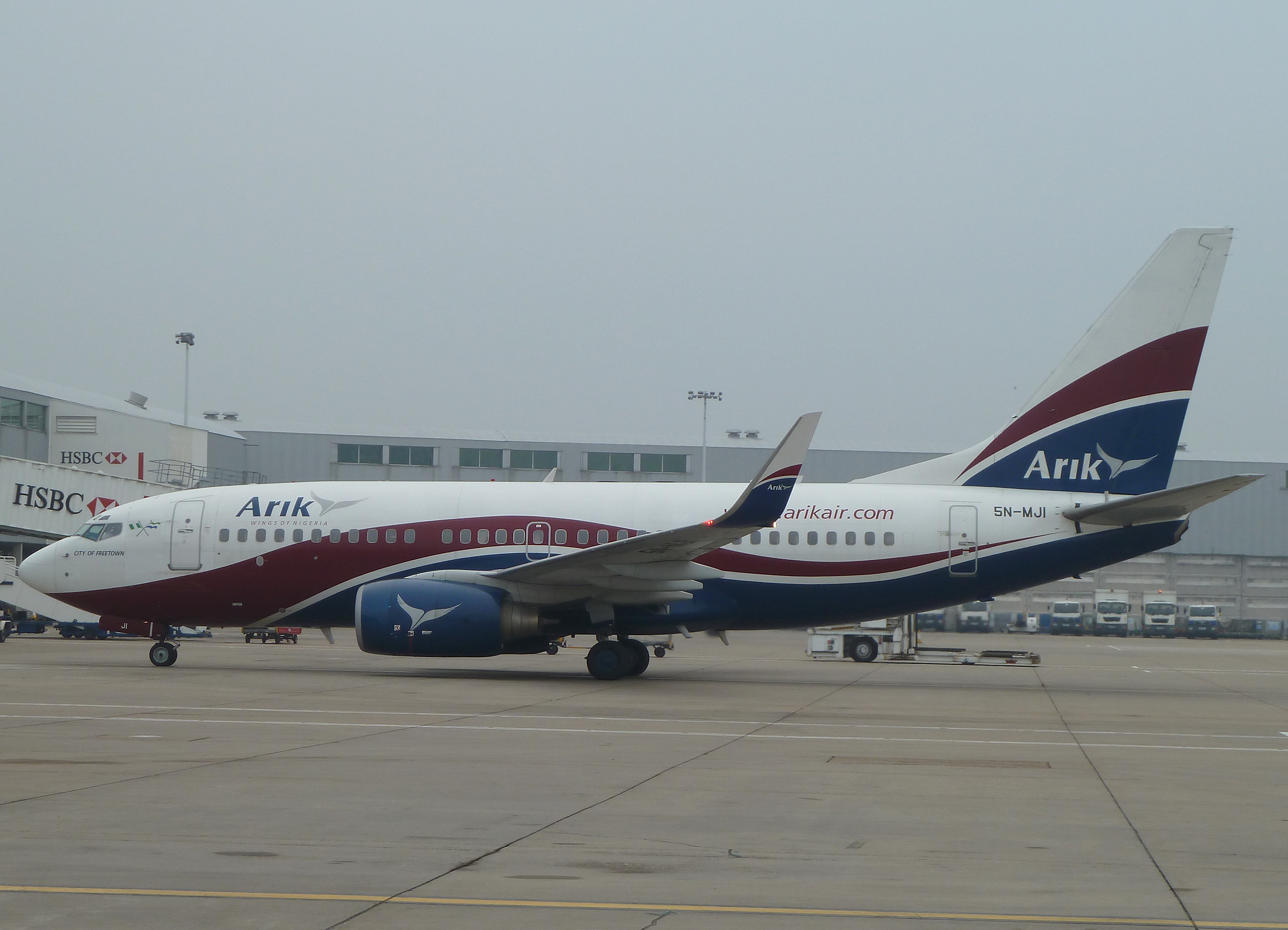 Arik Air B737 diverts after engine failure mid-flight 